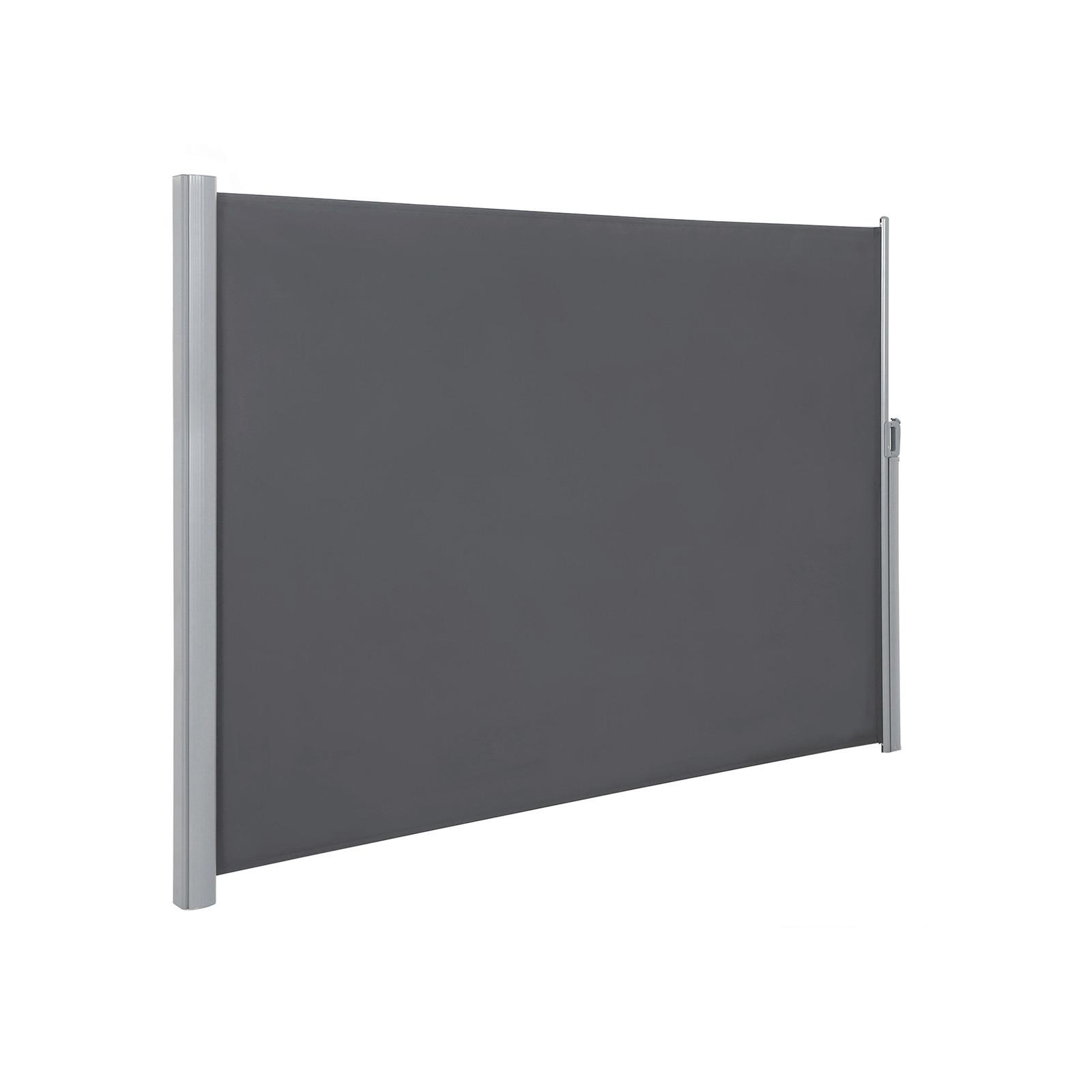 Markise Anthrazit, Alufarben BxH: 400x180 cm - Anthrazit/Alufarben, Basics, Textil/Metall (400/180cm) - Modante
