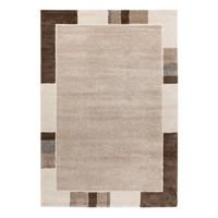 Flachwebteppich My Frisco 281 - Taupe, Basics, Textil (80/150cm) - Obsession