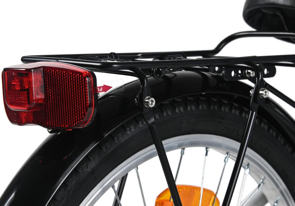 Dacapo Kinderfahrrad Cindy Weiß/pink - Weiß, Basics, Metall (25/140/60cm)