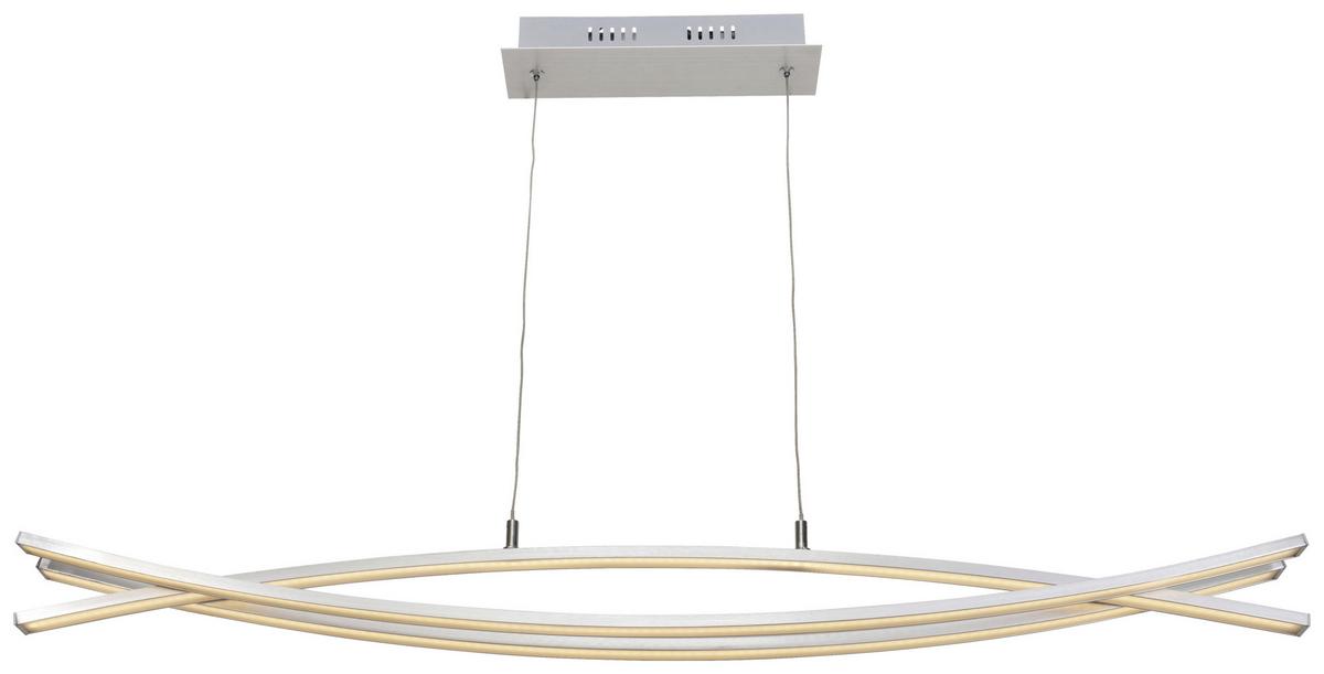LED svítidlo závěsné Tillo 100/8/120cm, 30 Watt - bílá, Konvenční, kov/plast (100/8/120cm) - Mömax