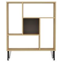 REGÁL ARVEN - farba duba, Design, kompozitné drevo (90/107,8/25cm) - Livetastic