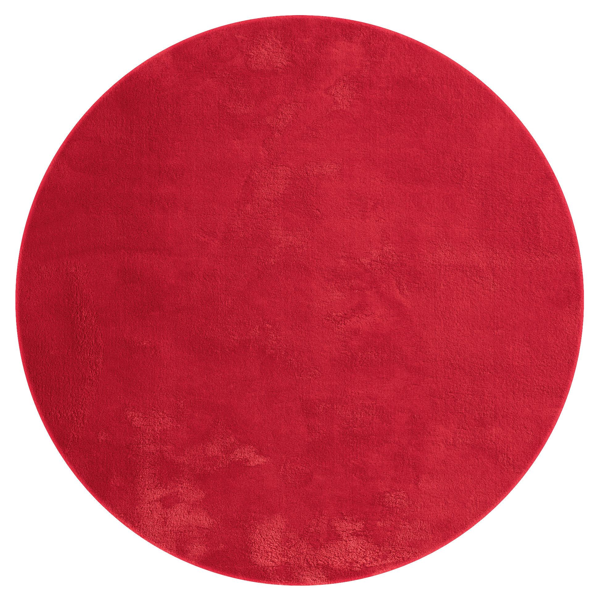 Fellteppich Loft - Rot, KONVENTIONELL, Textil (200cm)