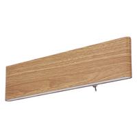 Led Falilámpa 41751w-12 - barna/opál, Design, műanyag/fém (29,5/4,5cm) - Globo