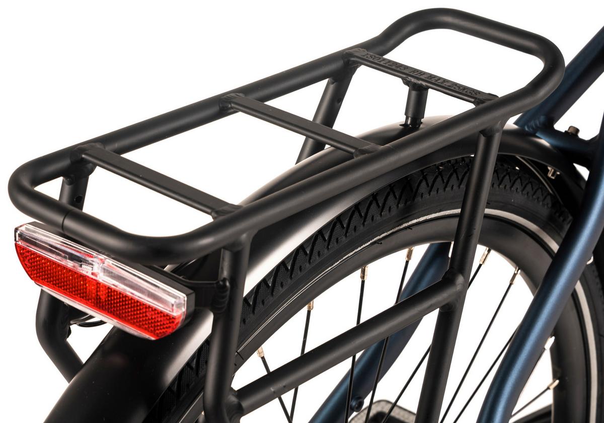 E-trekkingbike 28 Zoll Dunkelblau Matt - Dunkelblau, LIFESTYLE, Metall (180/70/100cm)