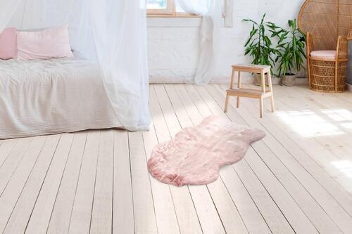 Kunstfell Tender Rosa 60x90 cm - Rosa, Design, Textil (60/90cm) - Kayoom