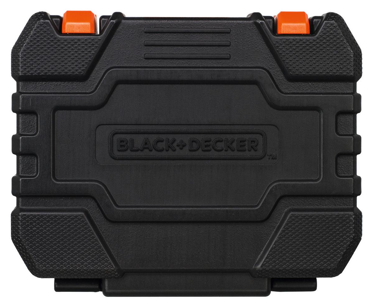 Bitset 108-teilig Inkl. Schnelladapter - Schwarz/Orange, Basics (22/6,6/31,5cm)