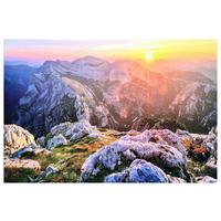 Leinwandbild Nele - Multicolor/Naturfarben, KONVENTIONELL, Holz/Textil (116/78/2,3cm) - Luca Bessoni