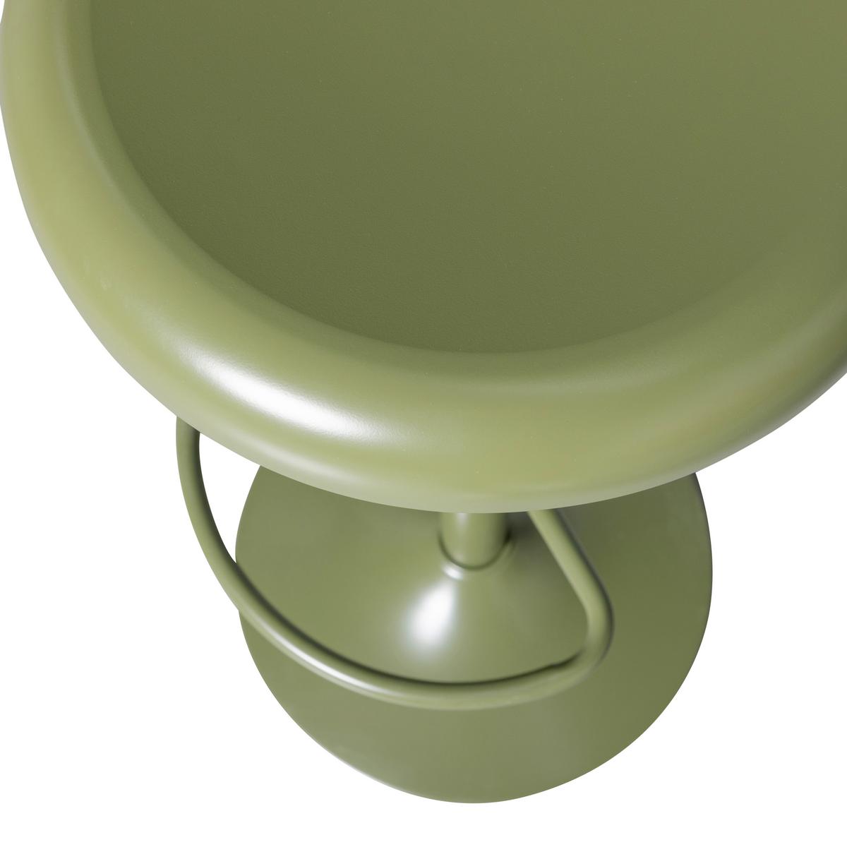 Barhocker Isaac Grün B: 39 cm - Grün, Design, Metall (39/81/39cm) - Livetastic