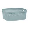 KOŠÍK NA DROBNOSTI STINE -L- CA. 12L -EXT- - modrá, Moderní, plast (38/28,5/15cm)