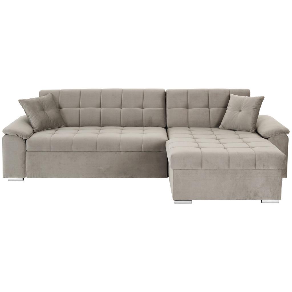 Ecksofa Bali Grau, 257x167cm
