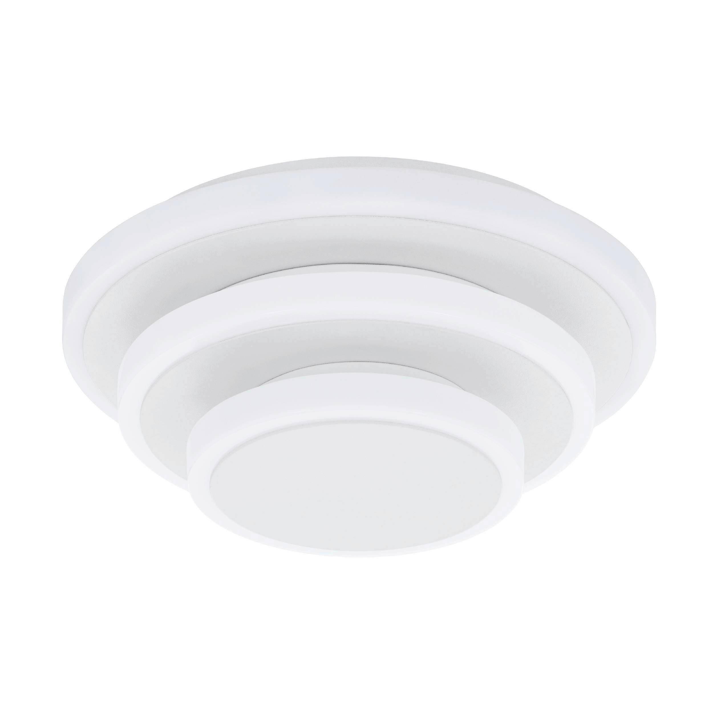 Deckenleuchte 98676* Elgvero - Weiß, Basics, Kunststoff/Metall (25/10cm) - Eglo