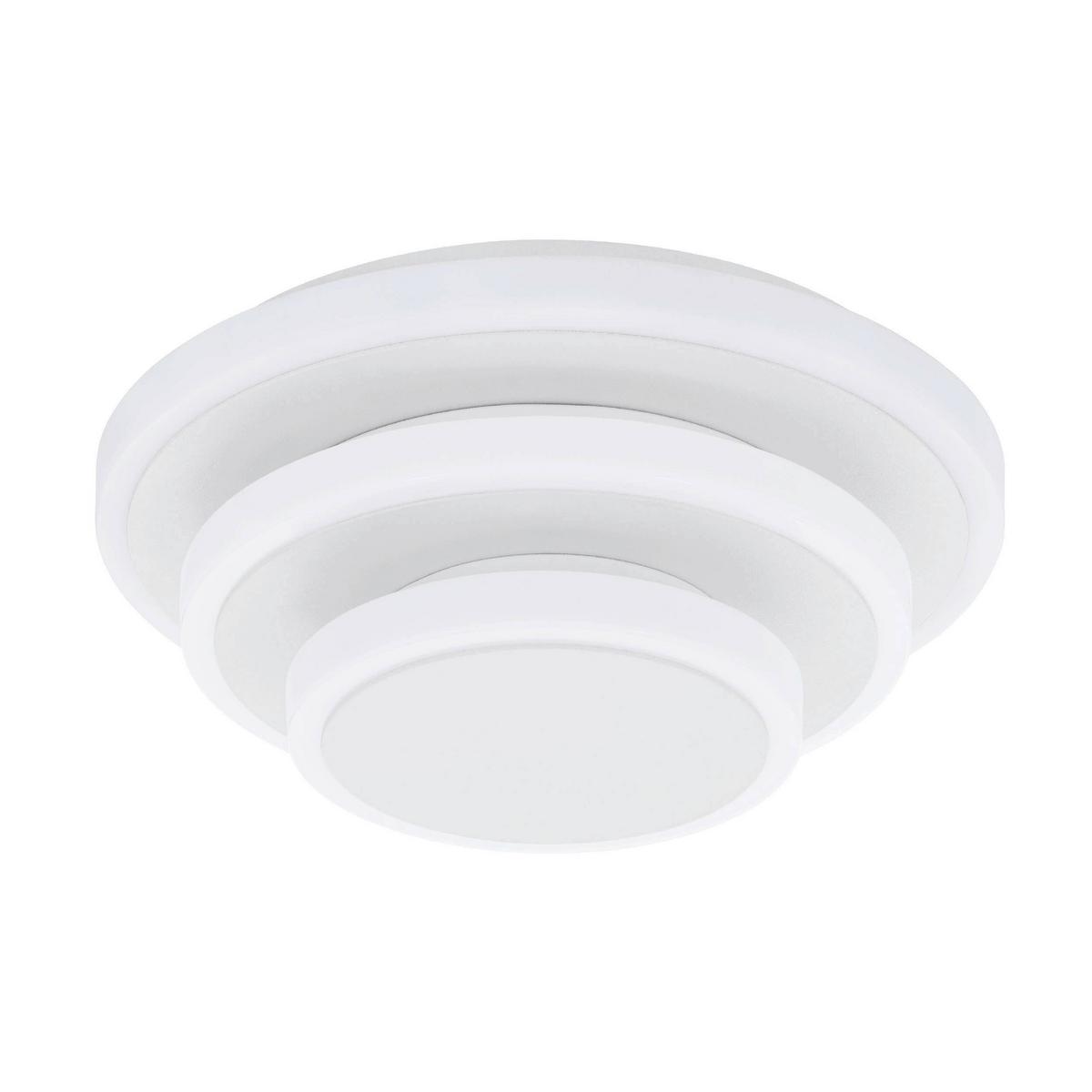 Deckenleuchte 98676* Elgvero - Weiß, Basics, Kunststoff/Metall (25/10cm) - Eglo