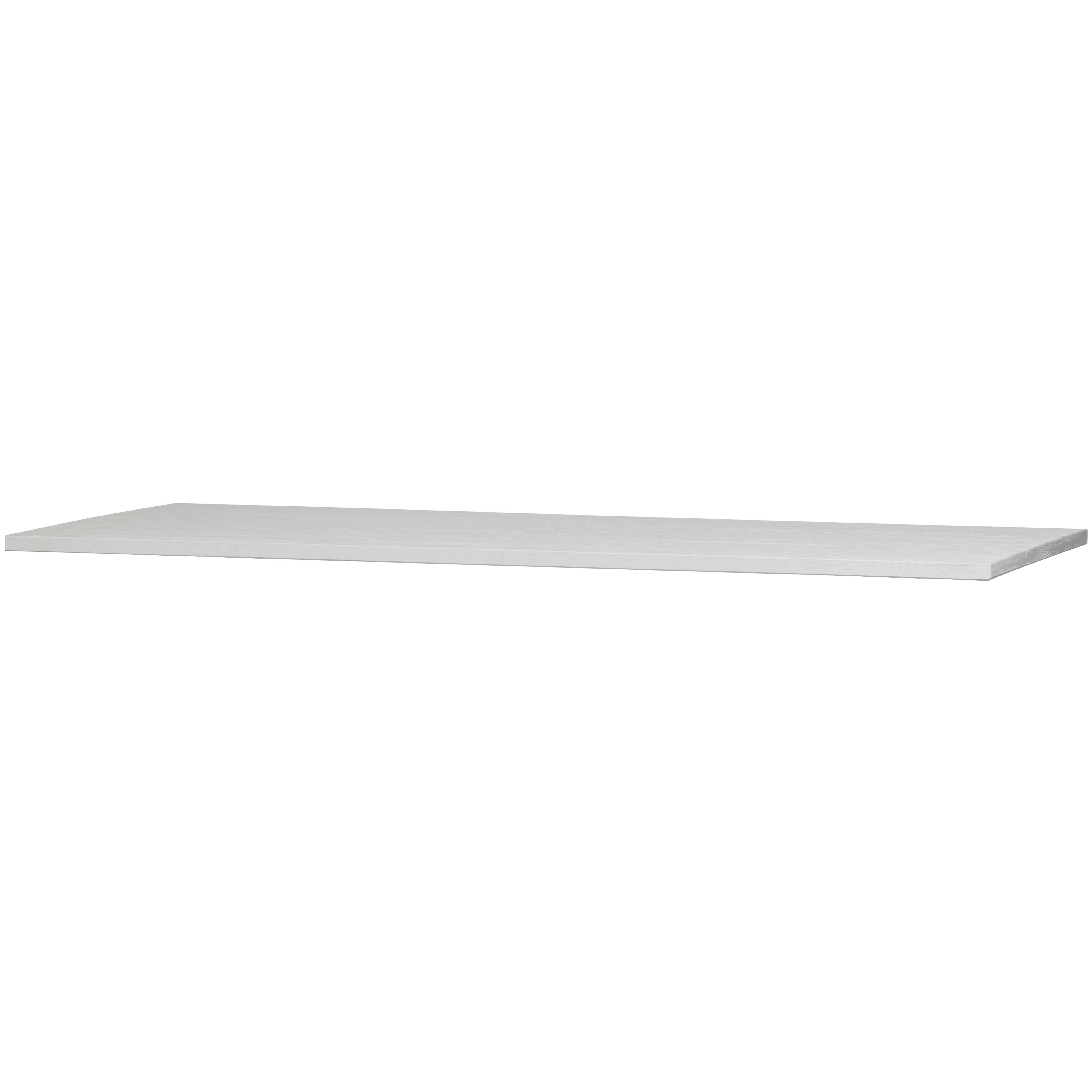 Tischplatte Panel Weiß B: 220cm - Weiß, MODERN, Holz (220/80/3cm) - Livetastic