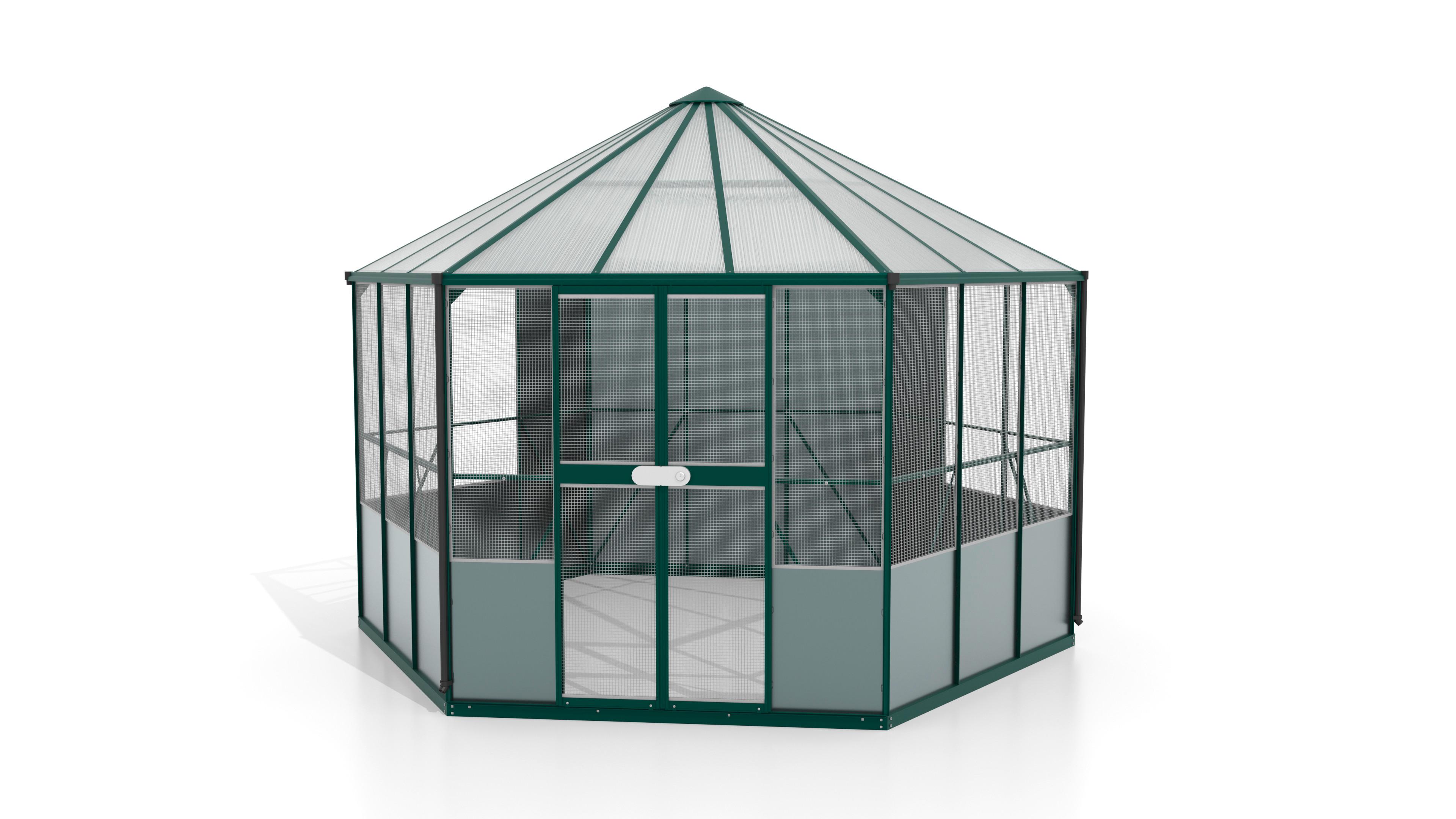Gewächshausbausatz Vogelvoliere Circus 9000