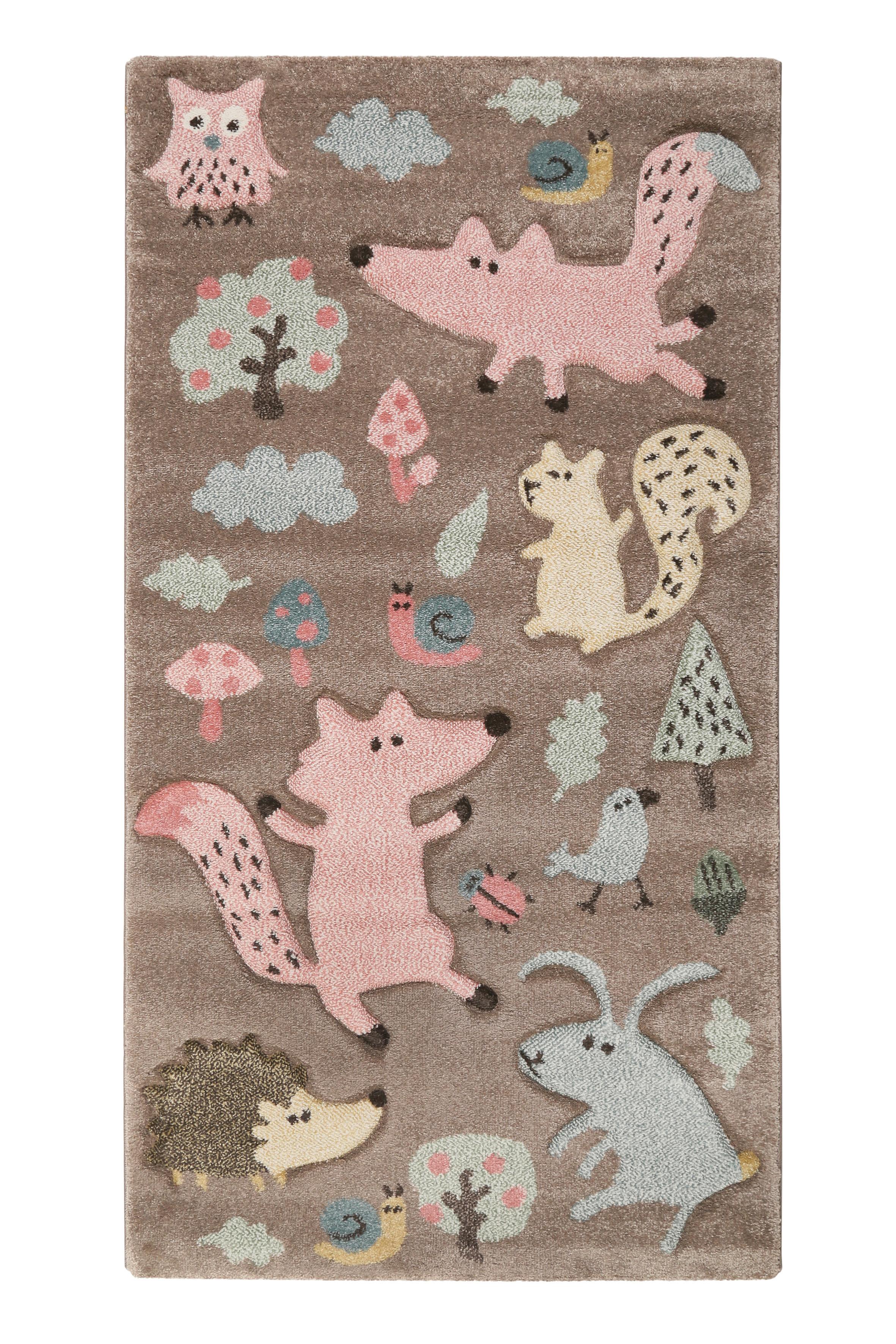 Kinderteppich Forest - Taupe, Trend, Textil (200/290cm) - Sigikid