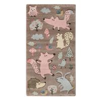Kinderteppich Forest - Taupe, Trend, Textil (133/200cm) - Sigikid