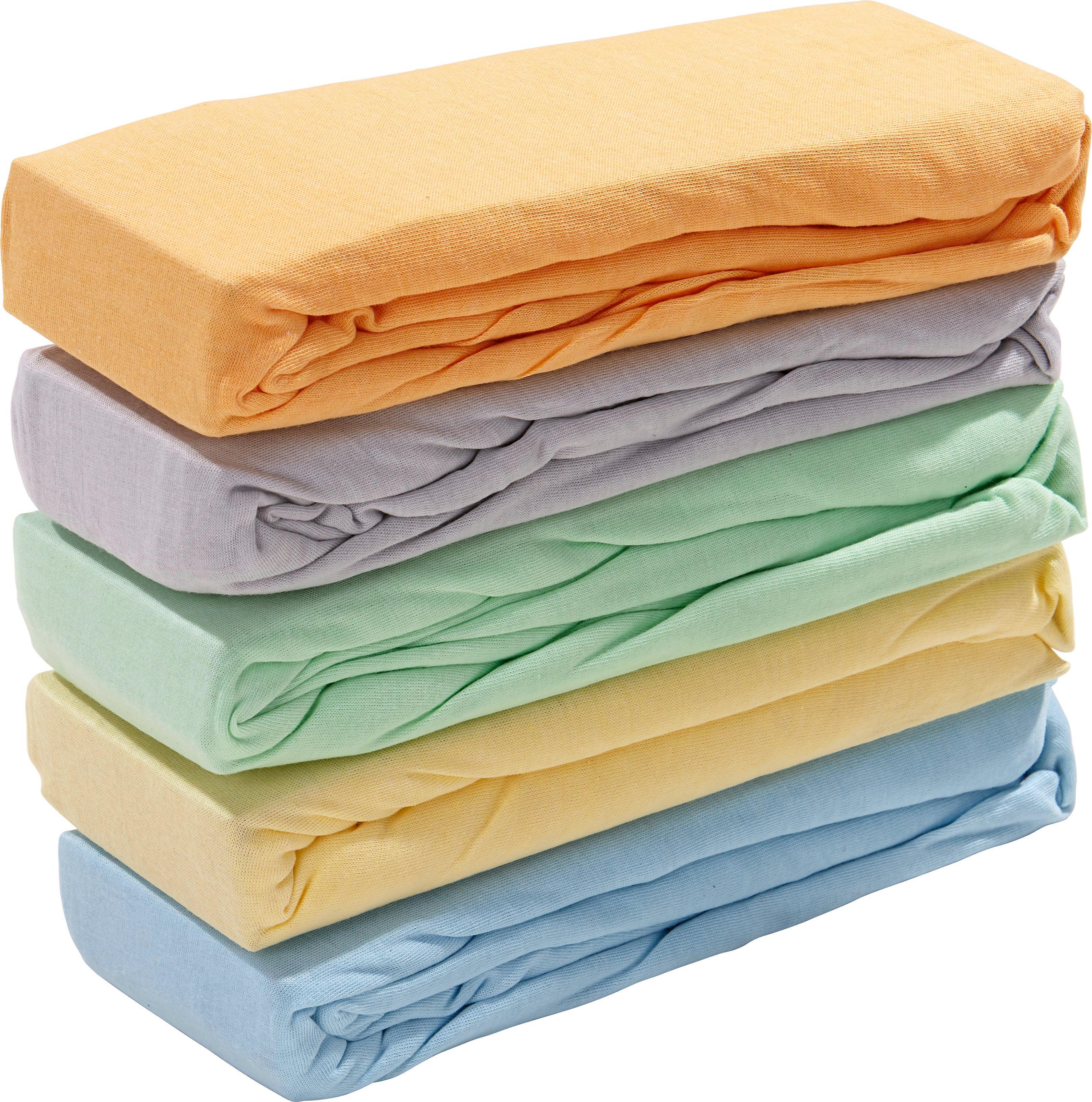 Gumis Lepedő Sianna - Sárga/Zöld, Textil - Ombra