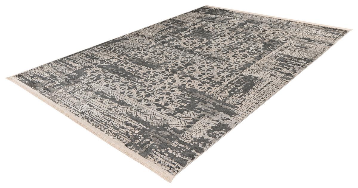 Teppich Adeon 300 Grau B: 80 cm - Grau, KONVENTIONELL, Textil (80/150cm)