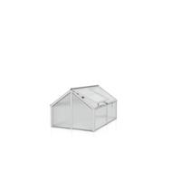 Hochbeetaufsatz Aluminium Gamma 89x38,4x124,3 cm - Alufarben, Basics, Metall (89/38,4/124,3cm)
