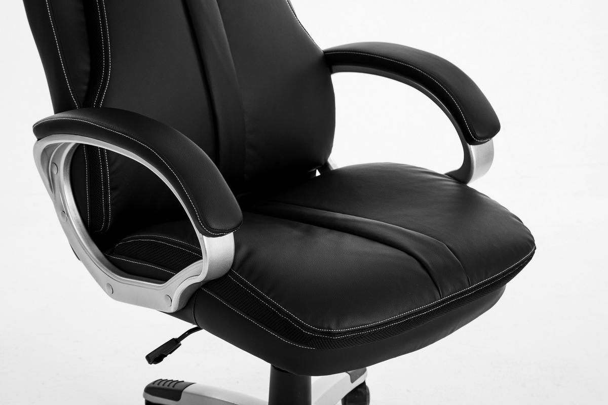 Főnöki Szék Graz - fekete, Modern, műanyag/textil (68/124/79cm)