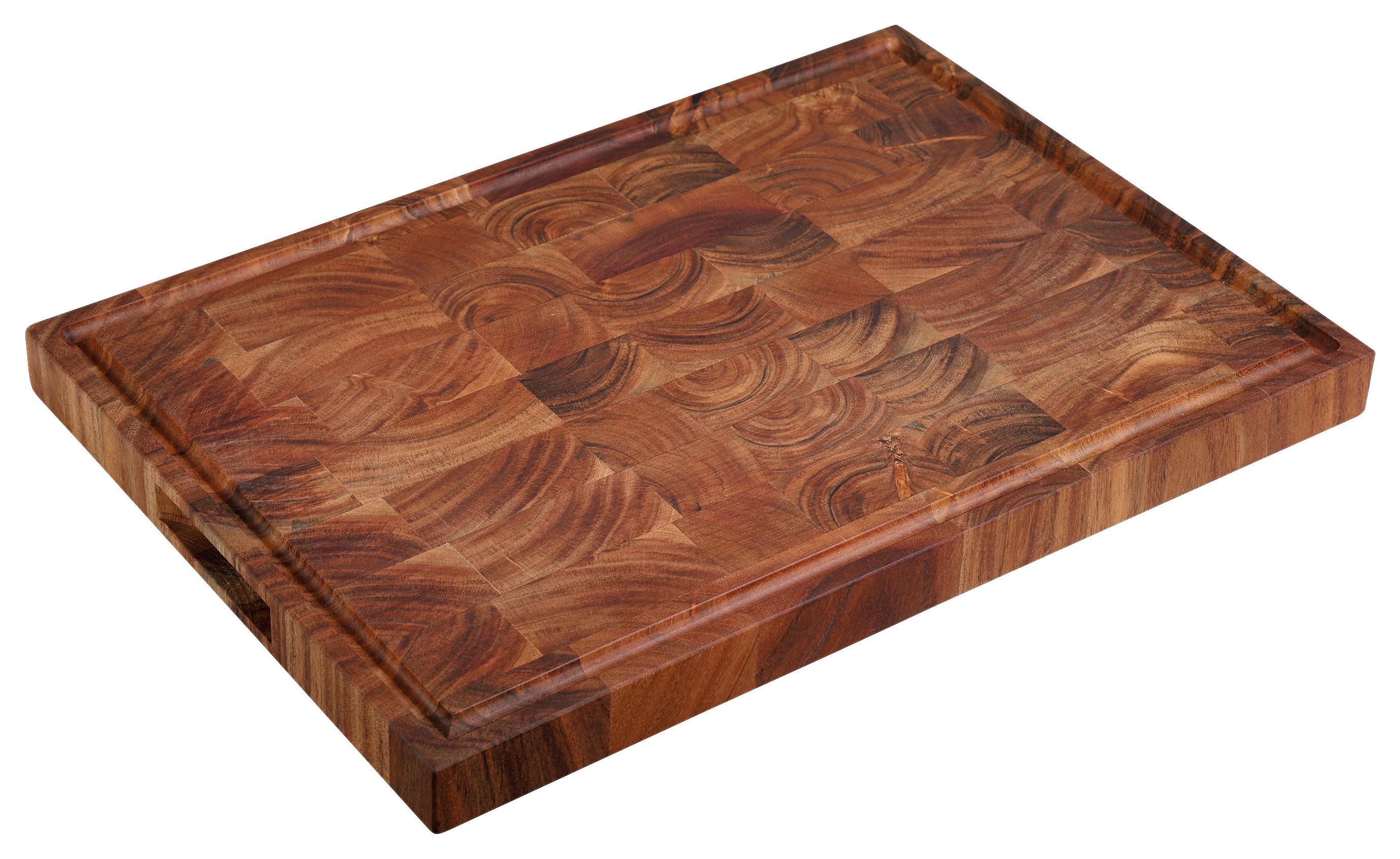Servierbrett Akaziefarben B: 35 Cm - Akaziefarben, Basics, Holz (50/35/3.5cm) - Kesper