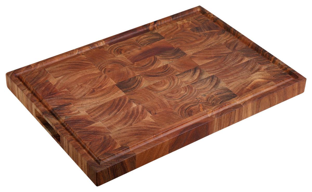 Servierbrett Akaziefarben B: 35 Cm - Akaziefarben, Basics, Holz (50/35/3.5cm) - Kesper
