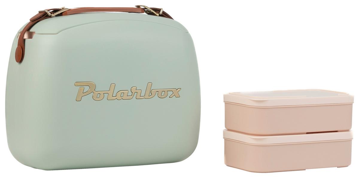 Chladiaca taška Objem: 6 L, vrát. 2 boxov - svetlozelená, Modern, plast (6l) - Polarbox
