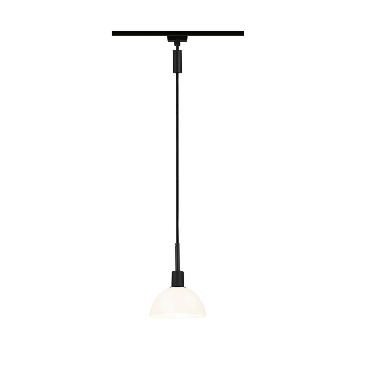 Schienensystem Urail Hängeleuchte 96974 Opalglas - Opal, Design, Glas/Metall (14/140cm) - Paulmann