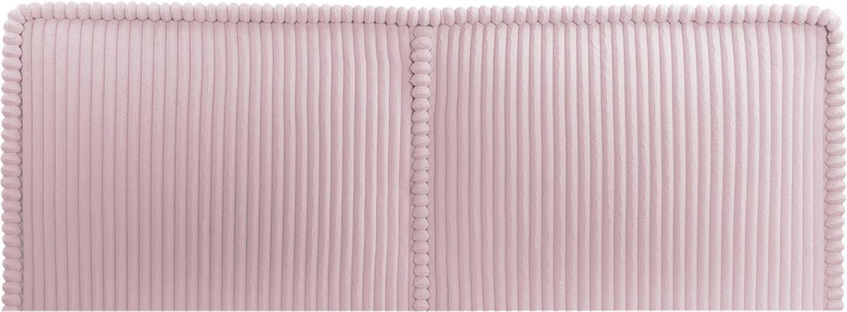 Boxbett Barcelona Lf: 180x200 Pink - Pink/Schwarz, MODERN, Holz/Kunststoff (180/200cm) - MID.YOU