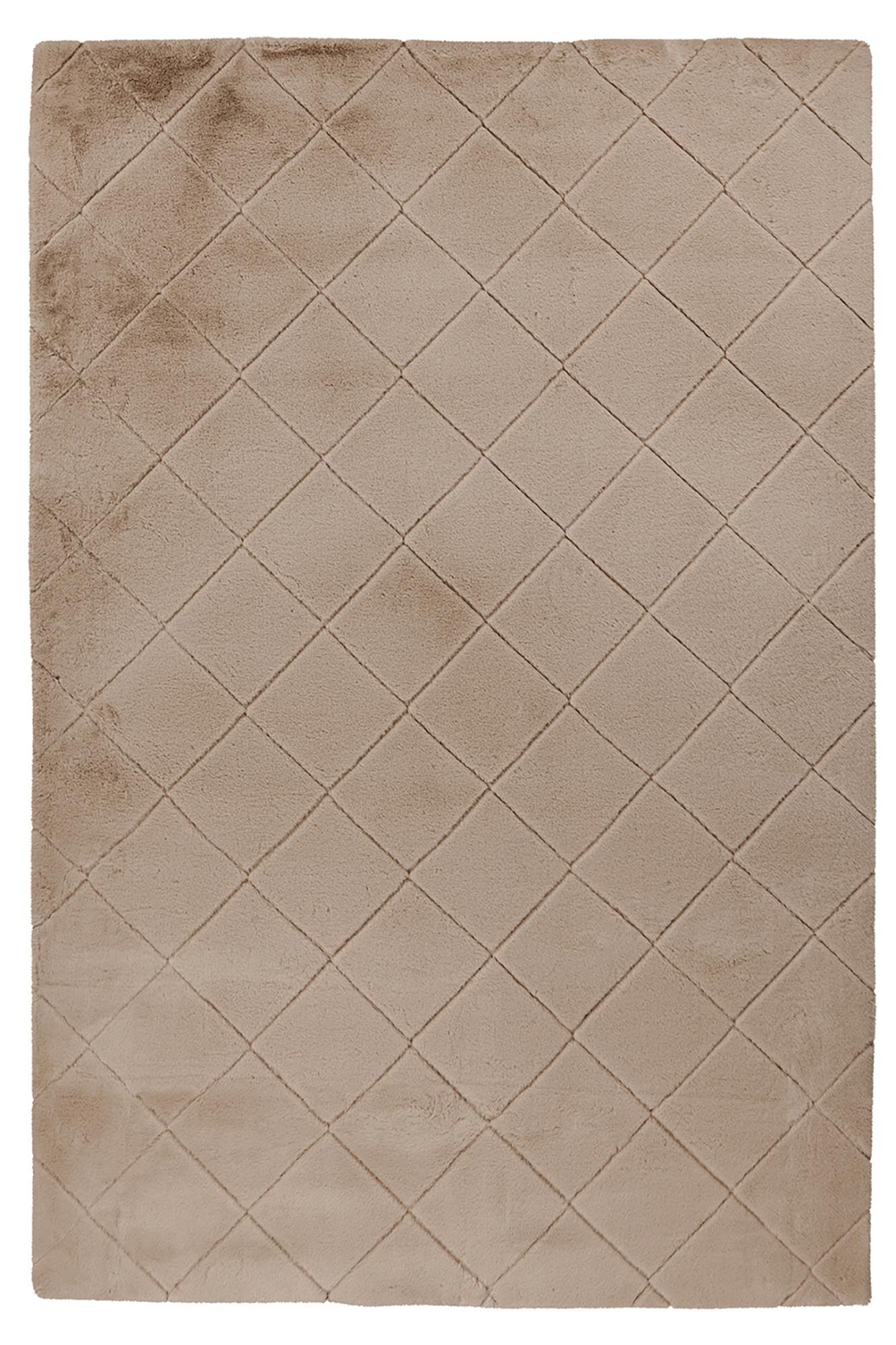Hochflorteppich Beige Imala 80x150 cm - Beige, Basics, Textil (80/150cm) - Kayoom