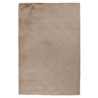 Hochflorteppich Beige Imala 80x150 cm - Beige, Basics, Textil (80/150cm) - Kayoom