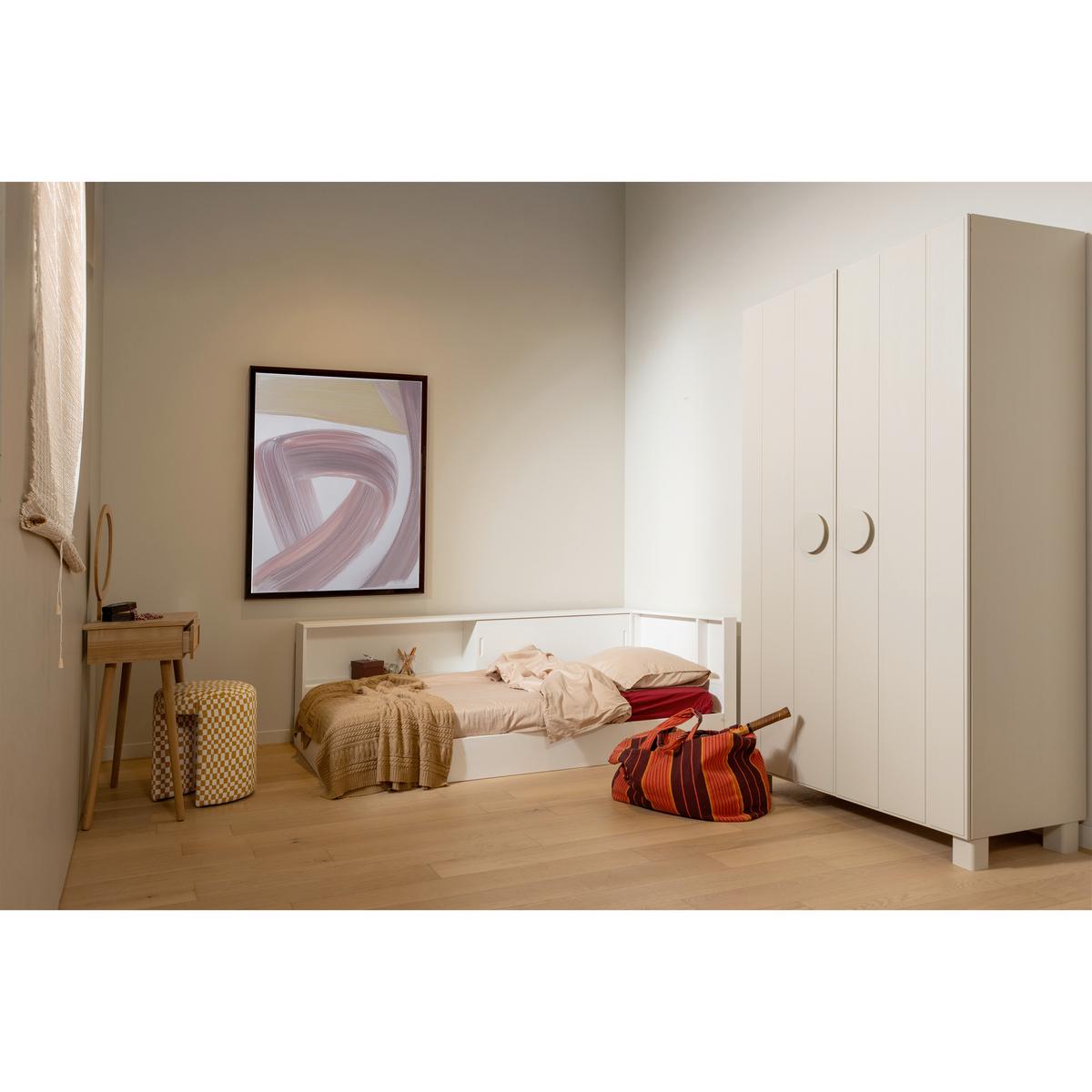 BODENBETT. Carter Grau 90x200cm - Grau, Basics, Holz (90/200cm) - MID.YOU