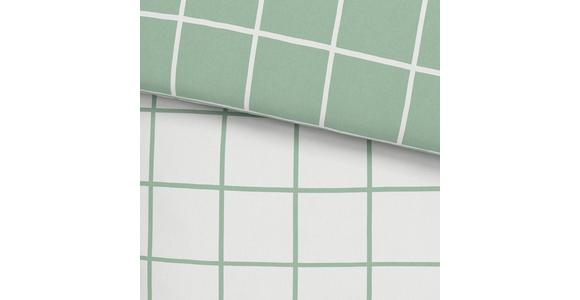 Bettwäsche Naomi - Mintgrün, KONVENTIONELL, Textil (140/200cm) - Ondega