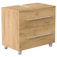 Waschbeckenunterschrank Mondial Eiche Dekor B: 70 cm - Eichefarben, MODERN, Holzwerkstoff (70/63/41,6cm) - MID.YOU