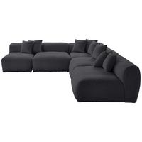 Ecksofa Bloom Erweiterbar Dunkelgrau - Dunkelgrau, Trend, Textil (300/315cm) - Livetastic