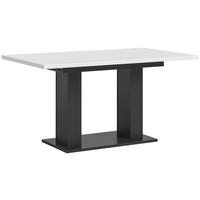 Ausziehtisch Marlon 150 Az Weiß/Grau, B:150-190 cm - Weiß/Grau, KONVENTIONELL, Holzwerkstoff (150-190/90/76cm) - MID.YOU