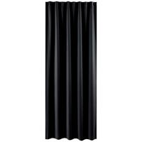 Sötétítőfüggöny Simone Kb. 135/245cm - fekete, Romantik / Landhaus, textil (135/245cm) - James Wood