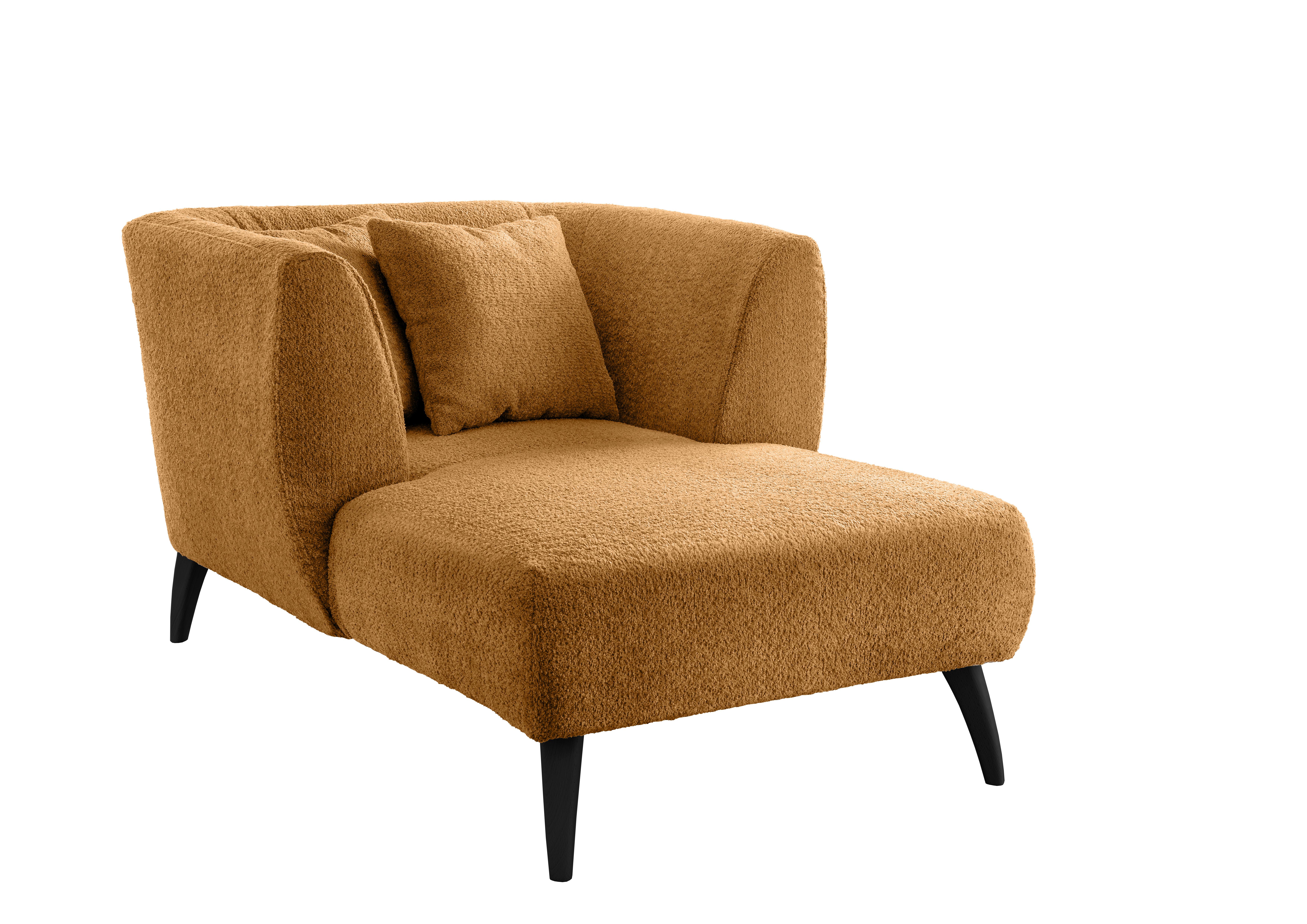 XXL-Sessel inkl. Zierkissen Colori Goldfarben - Goldfarben/Schwarz, MODERN, Textil (108/84/155cm) - MID.YOU