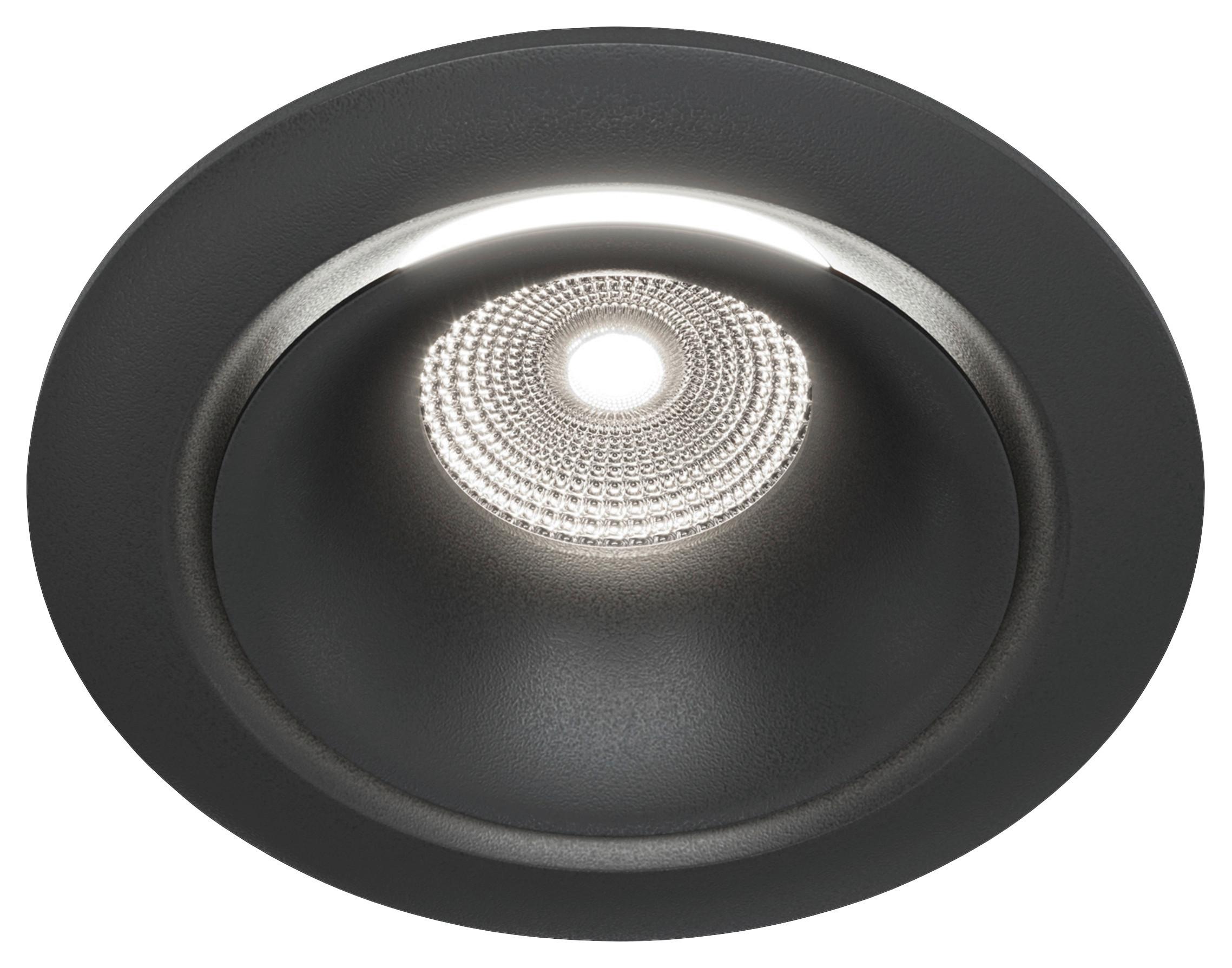 Strahler Yin - Schwarz, Basics, Metall (9,8/7,5/9,8cm) - MAYTONI