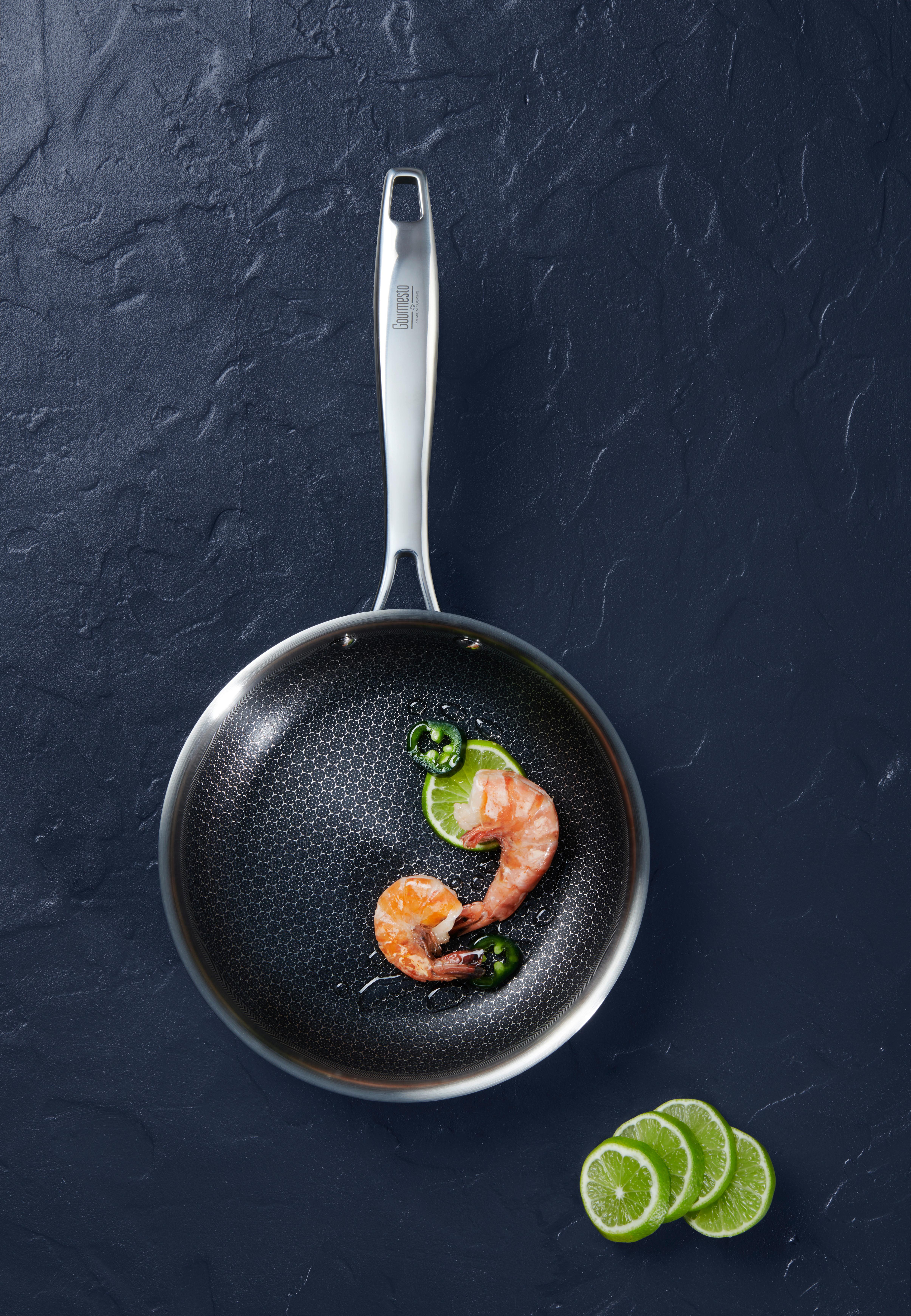 Panvica na smaženie P/V: 20/4 CM - farba ušľachtilej ocele, Modern, kov (20/4cm) - Gourmesto