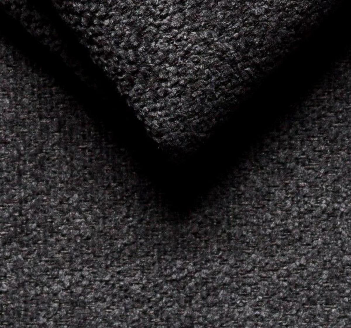 Rohová sedačka FALCO, pravá, antracit.žinylka,2x op.hlavy - černá/antracitová, Konvenční, dřevo/kompozitní dřevo (251/183cm) - Ondega