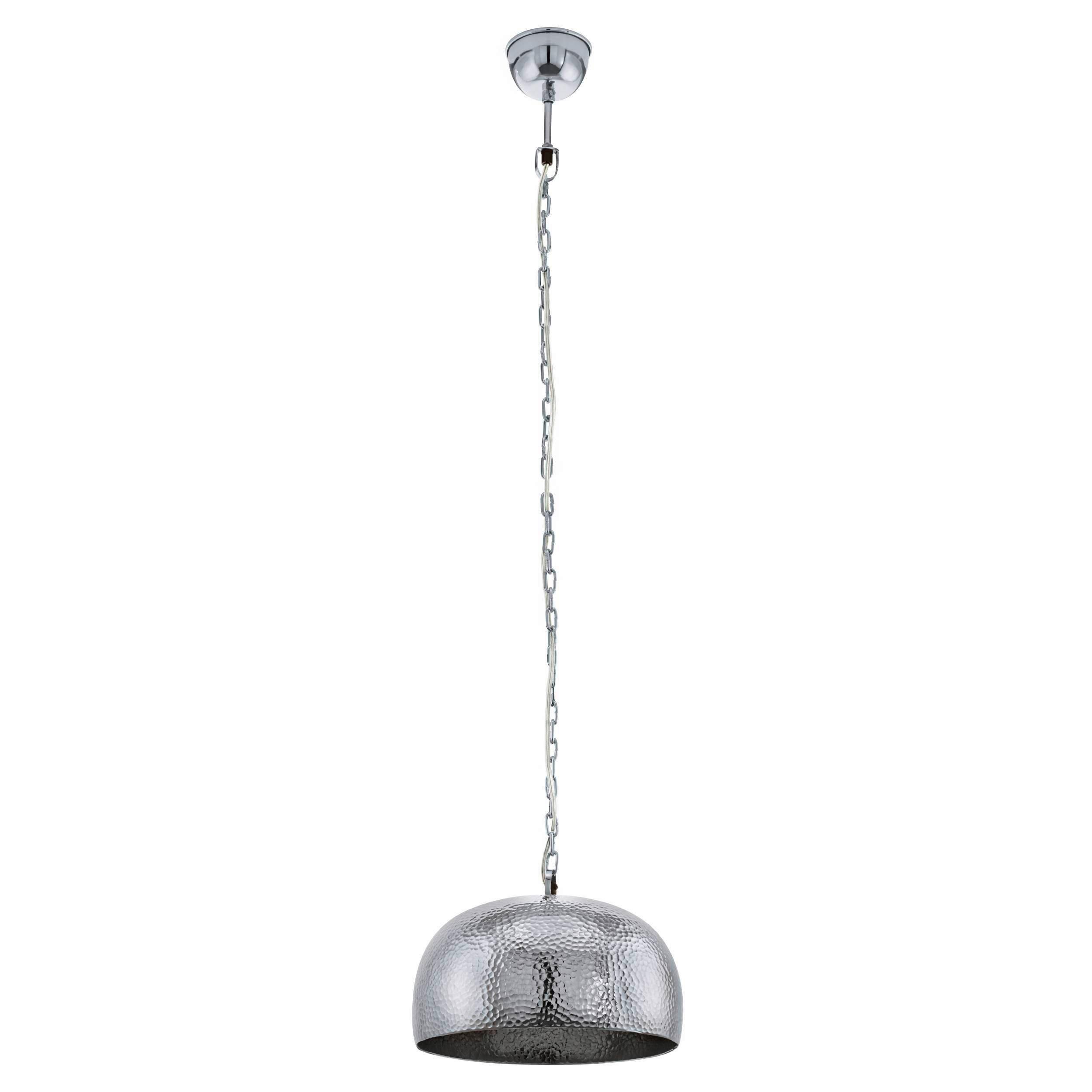 HÄNGELEUCHTE 49182_DUMPHRY - Chromfarben, Design, Metall (34/110cm) - Eglo