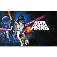 VLIESTAPETE STAR WARS POSTER CLASSIC 1 - Multicolor, Basics (400/250cm) - Komar