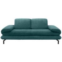 2-Sitzer-Sofa Looks Xiii Petrol - Petrol/Schwarz, Design, Textil (204 (264)/83 (110)/98cm) - LOOKS by W.Joop