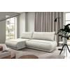 Ecksofa Paros Creme 179x277 Cm - Creme/Schwarz, Design, Textil (179/277cm) - MID.YOU