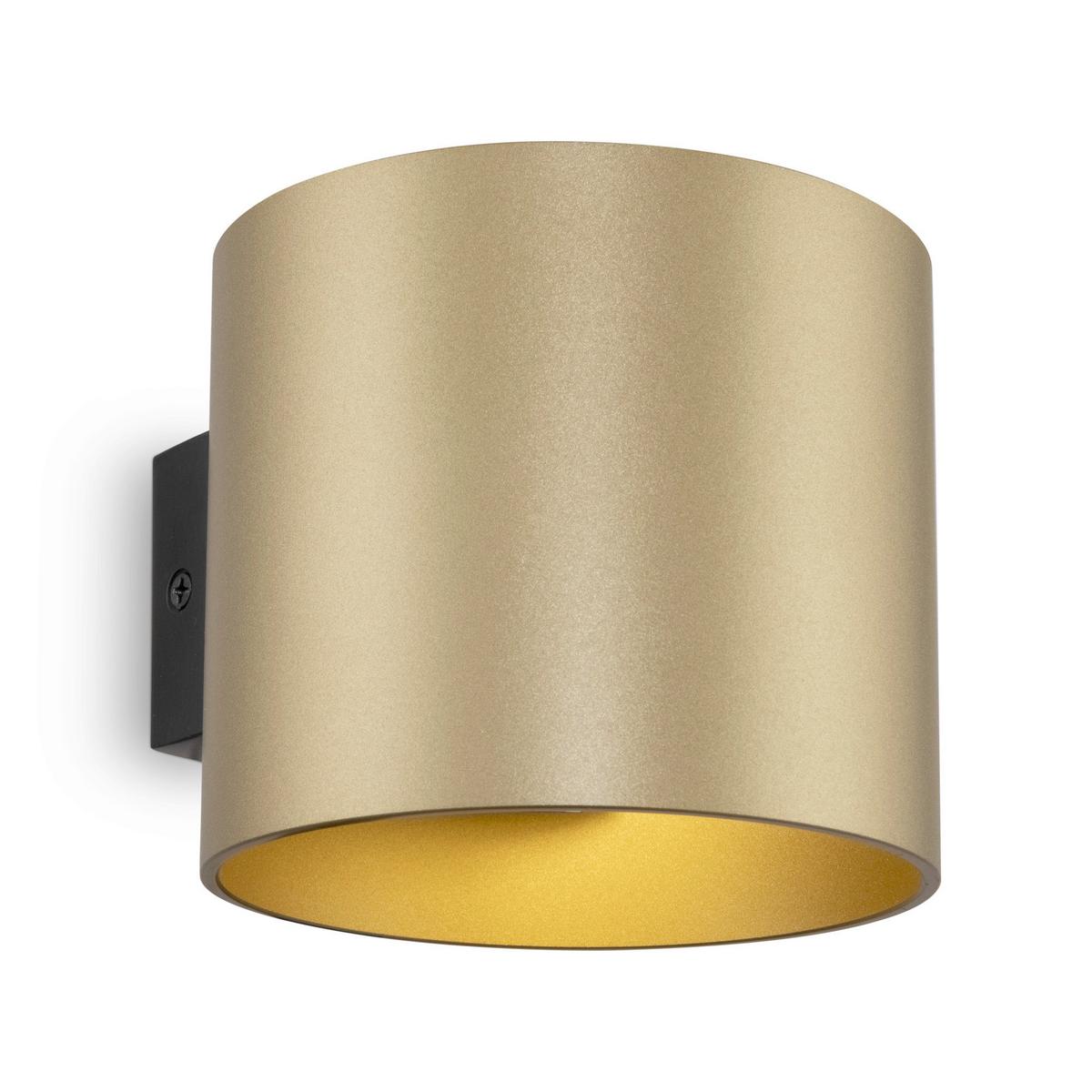Wandleuchte Rond - Goldfarben, Trend, Metall (10/8,8cm) - MAYTONI