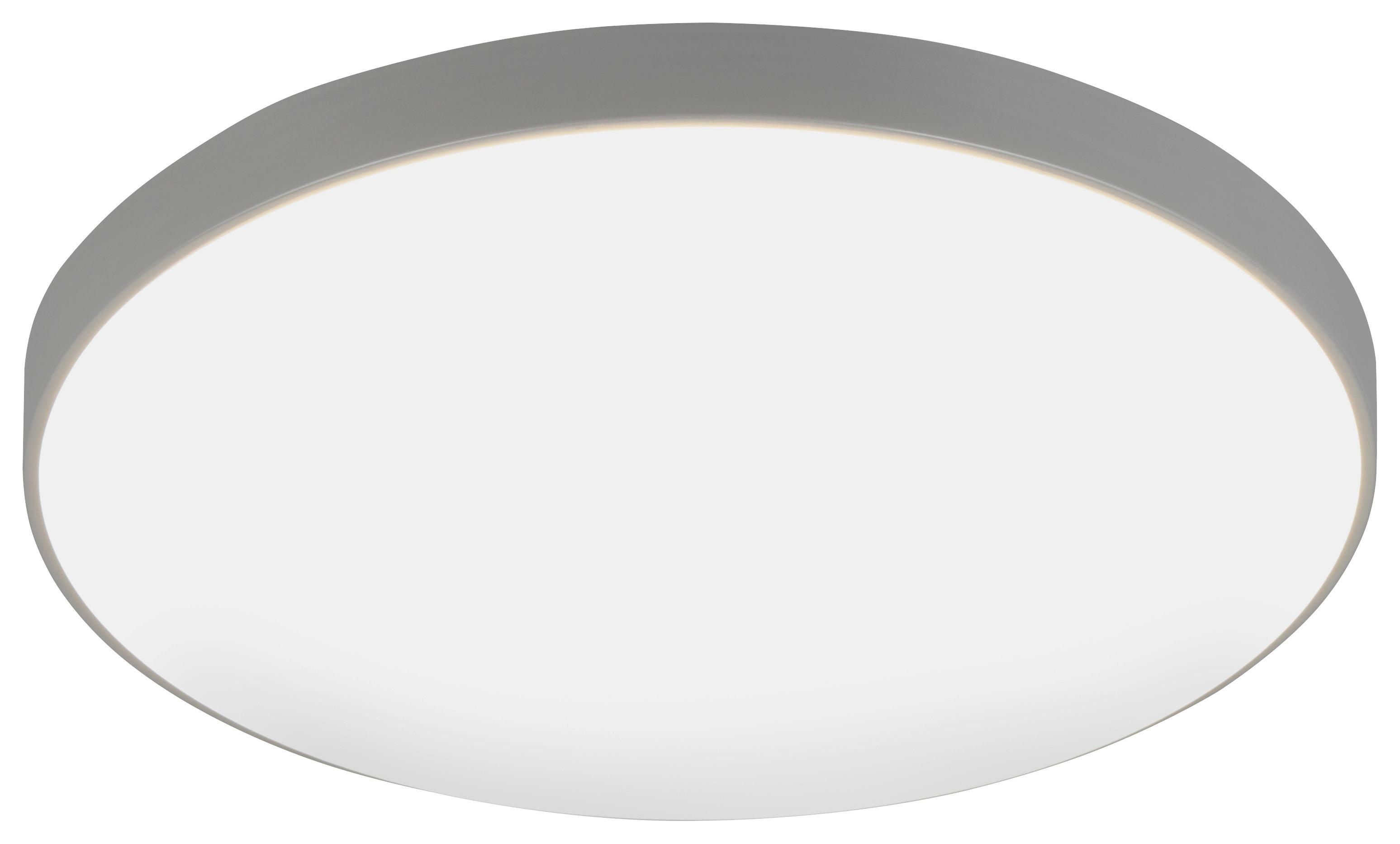 LED-Deckenleuchte Agata - Titanfarben, Basics, Kunststoff (27/5,6cm) - Luca Bessoni