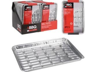 Príslušenstvo na grilovanie BBQ GRILL PLATES - (2.5/25/16.5cm)