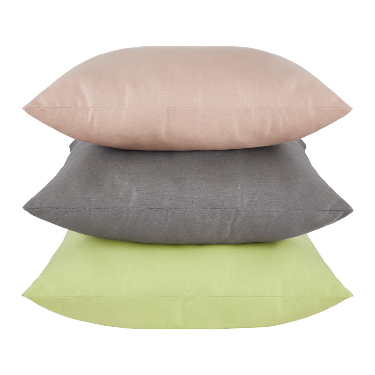 Dekorační polštář Mex, 48/48cm, šedá - béžová, Konvenční, textil (48/48cm) - Modern Living