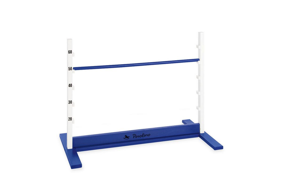 Hindernisparcour Hoppe - Blau, Basics, Holz (92/67/50cm) - Pinolino